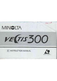 Minolta Vectis 300 manual. Camera Instructions.